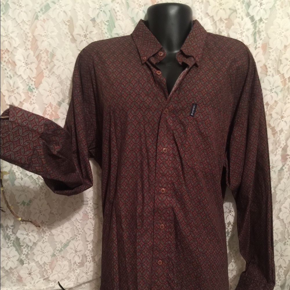 Chaps men’s long sleeve button up shirt